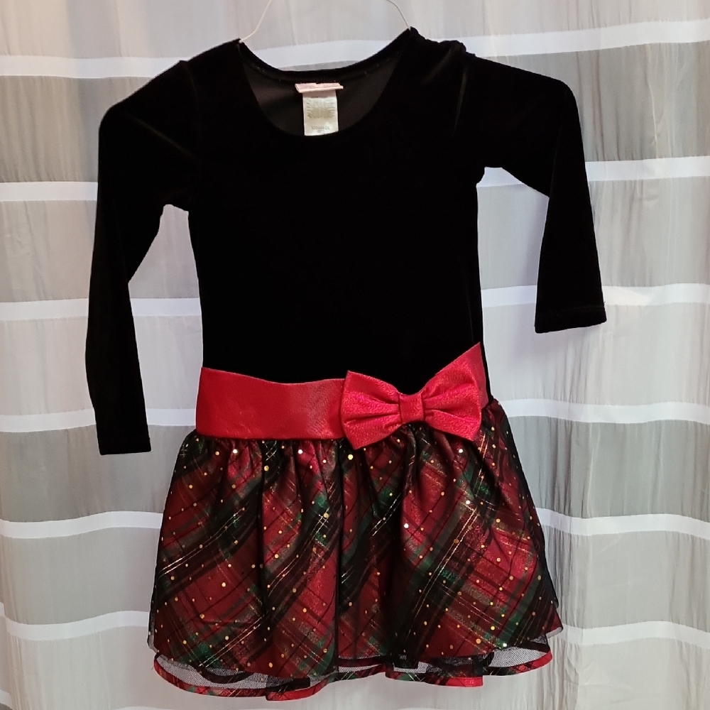 Iris & Ivy Elegant Red and Black Dress, Formal- Beautiful!